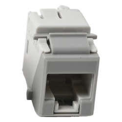 SIEMON U6-K04NS Jack Ultramax Cat6 UTP Tipo Keystone Color Gris Punch Down