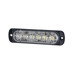 SIGNALPRO SP12RB Luz Auxiliar de 12 LED Rojo/Azul Lente Transparente SAE
