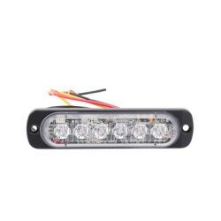 SIGNALPRO SP6R Luz Auxiliar de 6 LED Rojo Lente Transparente SAE - Img 12