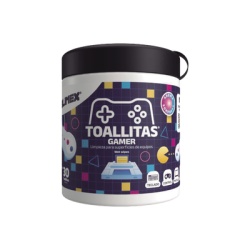 SILIMEX TOALLITAS-GAMER Toallitas Gamers Excelente Opcion Para Gamers Que Buscan Mantener Sus Consolas y Accesorios en Perfecto Estado Libres de Suciedad y Protegidos Contra Bacterias
