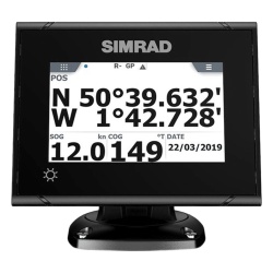 SIMRAD 000-14129-001 Sistema GPS Simrad P2005 con Antena GS70 / Pantalla Tactil a Color 5 Pulgadas / GPS + GLONASS / Navegador y Brujula GPS / Compatible con Radar ECDIS y Autopiloto / Conexion Direct