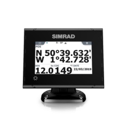 SIMRAD 000-14129-001 Sistema GPS Simrad P2005 con Antena GS70 / Pantalla Tactil a Color 5 Pulgadas / GPS + GLONASS / Navegador y Brujula GPS / Compatible con Radar ECDIS y Autopiloto / Conexion Direct