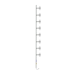 SINCLAIR SD318-HF1P4LDF Antena Base 8 Dipolos 370-430 MHz 10.5 dBd OFFSET 300 W DIN 7-16 Hembra Inclinacion Opcional "Tilt" de 0 2 4 6 8 o 10 Grados.
