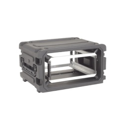 SKB 3SKB-R04U20W Gabinete Plastico Movil con Amortiguador con Rack de 19" 4 Unidades.