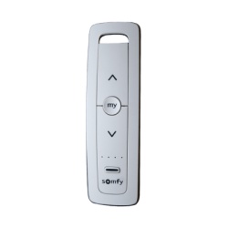 SOMFY SITUO5RTSPURE Control remoto 5 canales para motores de persiana Somfy con senal inalambrica instrucciones: sube baja y detener con posicion favorita programada.