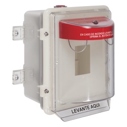 STI STI-1200A-ES Protector Universal para Estacion Manual Fabricado en Policarbonato Super Fuerte Para Uso en Exterior