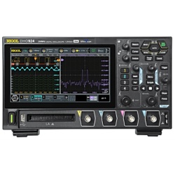 Syscom DHO924 Osciloscopio Digital RIGOL de 4 Canales Analogos 250 MHz de Ancho de Banda Analoga Vel. de Muestreo-Tiempo Real de 1.25 GS/s.