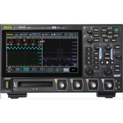 Syscom DHO924S Osciloscopio Digital Rigol de 4 Canales Analogos 250 MHz de Ancho de Banda Analoga Vel. de Muestreo-Tiempo Real de 1.25 GS/s. con Generador de Audio (AFG)