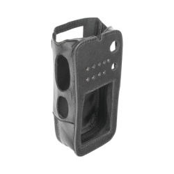 Syscom FSMTX-R59A Funda Reforzada de Piel para Radios TX-R59A4G.