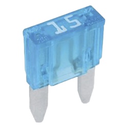 Syscom FUSIBLEAUTO15A Fusible Automotriz de 15 Amp.