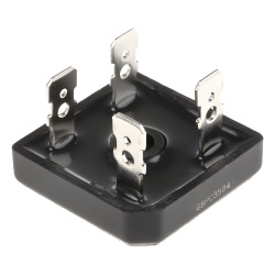 Syscom GBPC-3504 Puente de Diodos Rectificador 35A 400 PIV 29 x 29 mm.