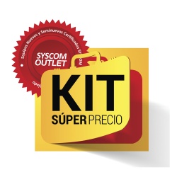 Syscom PAQOUTALARC2 Kit de Energizadores YONUSA Caja Abierta *C Incluye 5 SYS12000/127 y 4 SYSNG