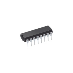 SYSCOM PARTS CD-74HC7266-E Circuito Integrado Cuadruple NOR Exclusivo de 2 Entradas DIP 14