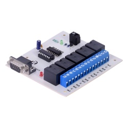 Syscom RDSW5F Tarjeta Decodificadora de 5 Zonas Compatible con Fleetsync.