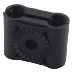 SYSCOM TOWERS CB-38 Paquete de 10 Sujetadores Plasticos Para Cable Coaxial de 3/8"