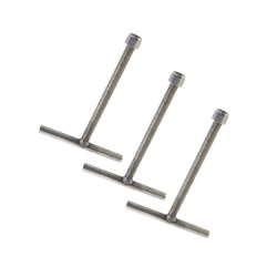 SYSCOM TOWERS SAB-60G Juego de 3 Anclas con galvanizado por inmersion en caliente. Compatible con SBA60.