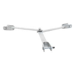 SYSCOM TOWERS SJB-45G Brida para sujecion de retenida compatible con tramos STZ45G Galvanizado por Inmersion en Caliente. - Img 5