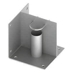 SYSCOM TOWERS SLM-BA-2G Base de piso o esquina para mastil de 2"