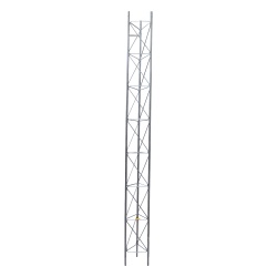 SYSCOM TOWERS STZ-35 Tramo de Torre Arriostrada de 3m x 35cm Galvanizado por Electrolisis Hasta 45 m de Elevacion. Zonas Secas.