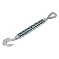 SYSCOM TOWERS TEN-3/8X6 Tensor para Retenida Tipo OJO-GANCHO. Dimensiones 3/8" x 6" peso 0.360 Kg.