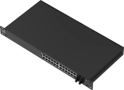 Teltonika SWM282 Switch Administrable L2+ / 24 Puertos PoE+ Gigabit / 4 Puertos SFP / Capacidad 56 Gbps / 300W PoE / Rack 19" / IP30