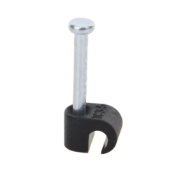 THORSMAN TC3-5RC Grapa negra para Fibra optica redonda de 3 mm (100pzs) (3101-00400)