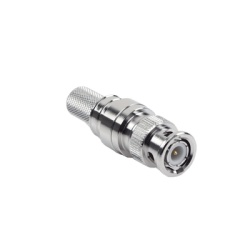 Times Microwave EZ-400-BM-X Conector BNC Macho Plegable con Pin Cautivo para Cables RG8 - LMR400