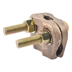 TOTAL GROUND TG-AB21-ET Conector Antivandalico de Varilla 3/4" a Cable Calibre 2/0 (Doble cero) a 350 Kcm. - Img 1