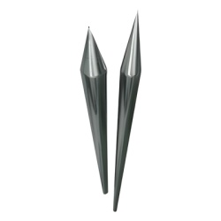 TOTAL GROUND TG-TJF-60 Punta Pararrayos Maciza de 60 cm.