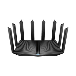 TP-LINK ARCHERAX90 Router WiFi 6 Triple Banda AX6600 MU-MIMO / 1 Puerto WAN/LAN 2.5 Gbps / 1 Puerto WAN/LAN 1Gbps / 3 Puertos LAN 1Gbps / 2 puerto USB 3.0 / OneMesh ? / Adminitracion App (Tether) o Pa