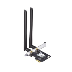 TP-LINK ARCHERT5E Adaptador PCIe inalambrico doble banda AC 1200 Mbps / Antena de alta ganancia / Tecnologia MU-MUMO 2X2 / Soporte de perfil bajo y Altura completa / Bluetooth 4.2