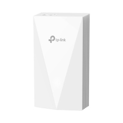 TP-LINK EAP655-WALL Punto de Acceso Omada / Wi-Fi 6 AX3000 MU-MIMO 2x2 / Alta Densidad de Usuarios / Configuracion por Controlador o Stand-Alone / Para Montaje en Techo/pared / Alimentacion PoE+