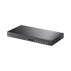 TP-LINK ER8411 Router Omada VPN / SDN Multi-WAN 10G / 1 Puerto WAN SFP+ 10G / 1 Puerto WAN/LAN SFP+ 10G / 1 Puerto WAN/LAN SFP 1G / 8 puertos LAN/WAN 1G / 2 Puertos USB / 2.3 Millones Sesiones Concurr