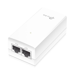 TP-LINK TL-POE2412G Inyector PoE Pasivo de 24V / 2 puerto 10/100/1000 Mbps / Plug and Play / Montaje en Pared