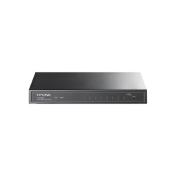 TP-LINK TL-SG2008 Switch Administrado Gigabit 8 Puertos / Omada SDN / 16 Gbps Capacidad Switching / Gestion Cloud y Local / VLAN / QoS / ACL / Sin Ventiladores / Montaje Pared-Escritorio