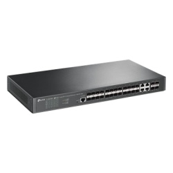 TP-LINK TL-SG3428XF Switch de Fibra Optica L2+ Omada / 24 puertos SFP 1GE / 4 Puertos Combinados SFP+/RJ45 Gigabit / 2 Puertos Consola RJ45|micro-SUB / Administracion Centralizada Omada o Stand-Alone - Img 2