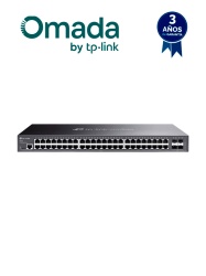 TP-LINK TPL3700029 TP-LINK SG3452 - Switch Omada SDN administrable con 48 puertos Gigabit y 4 puertos SFP funciones sFlow QinQ y QoS administracion centralizada OMADA.
