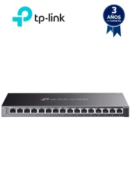TP-LINK TPL3720030 TP-LINK - TL-SG2016P - Switch JetStream de 16 puertos con PoE