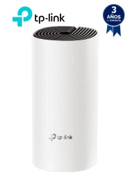 TP-LINK TPL4220010 TP-LINK Deco M4(1-pack) - Router inalambrico MESH para interior y hogar de doble banda Wi-Fi 5 AC1200 Mbps con 2 puertos Gigabit WAN/LAN 2 antenas internas y administracion median