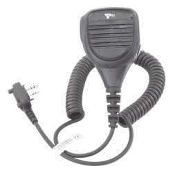 TX PRO TX-308-S05 Micrófono-Bocina para Intemperie / IP54 / PTT Operable con Guantes / Cable Kevlar 40 kg / Clip 360° / Conector S05 ICOM - Img 2
