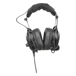 TX PRO TX-750-M01 Auriculares de diadema / Doble copa / PTT con clip 360° / Cable Kevlar / Conector M01 - Img 3
