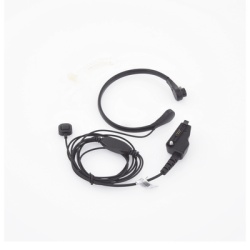 TX PRO TX-780-K02 Micrófono de Garganta / Cancelación de Ruido por Vibración / Tubo Acústico PU Grado Médico / Cable Kevlar Reforzado / PTT de Anillo / Compatible Kenwood K02 - Img 4
