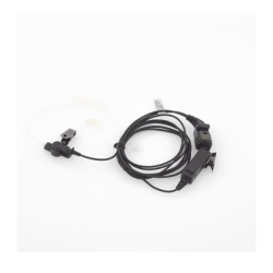 TX PRO TX-880-NK04 Micrófono-Audífono de Vigilancia / 2 Cables / Tubo Acústico Grado Médico / Conector Multipin NK04 / Compatible TPH700 - Img 5