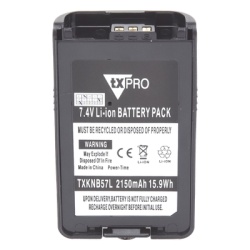 TX PRO TX-KNB57L Batería Li-Ion / 2150 mAh / Uso Rudo / Celdas Japonesas Estándar Militar / Compatible con Serie NX y TK de Kenwood - Img 3