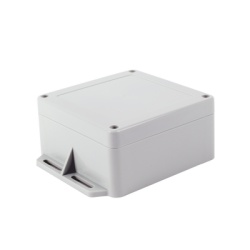 TX PRO TXG-01-52 Gabinete Plastico Gris para Exterior (IP65) de 120 x 120 x 60 mm Cierre por Tornillos.