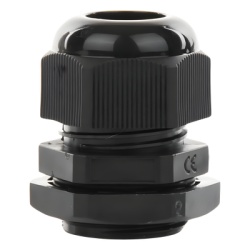 TX PRO TXG-PG16-BK Conector Tipo Glándula / IP67 / Cable 10-14 mm / Rosca 22 mm (7/8') / Plástico Negro - Img 2