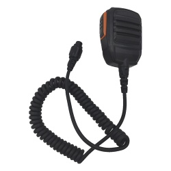 TX PRO TXH221 Micrófono de Mano PTT / Conector 8 Pines Redondo / IP54 / Resistencia 40 kg / Kevlar Reforzado / Compatible Hytera MD760/780/786