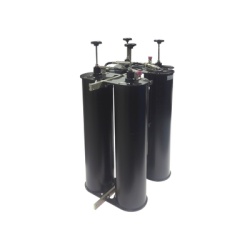TX RX SYSTEMS INC. WP-639-C Duplexer TX-RX 158-166 MHz 4 Cavities VHF 0.6 MHz Separation 200W FEM PL259 connector