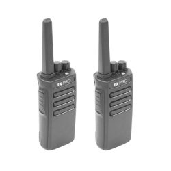 TX500DUO Radio Portátil Analógico VHF / 136-174 MHz / 5W / 16 Canales / Scrambler de Voz / VOX / Batería 2500 mAh