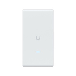 UBIQUITI U6-MESH-PRO Punto de Acceso UniFi WiFi 6 Mesh Pro/ 2.4 y 5 GHz / MU-MIMO 2x2 por banda / para exterior IPX6 / 2 puertos GbE (x1 PoE IN x1 puerto de red) hasta 250 dispositivos montaje en pare